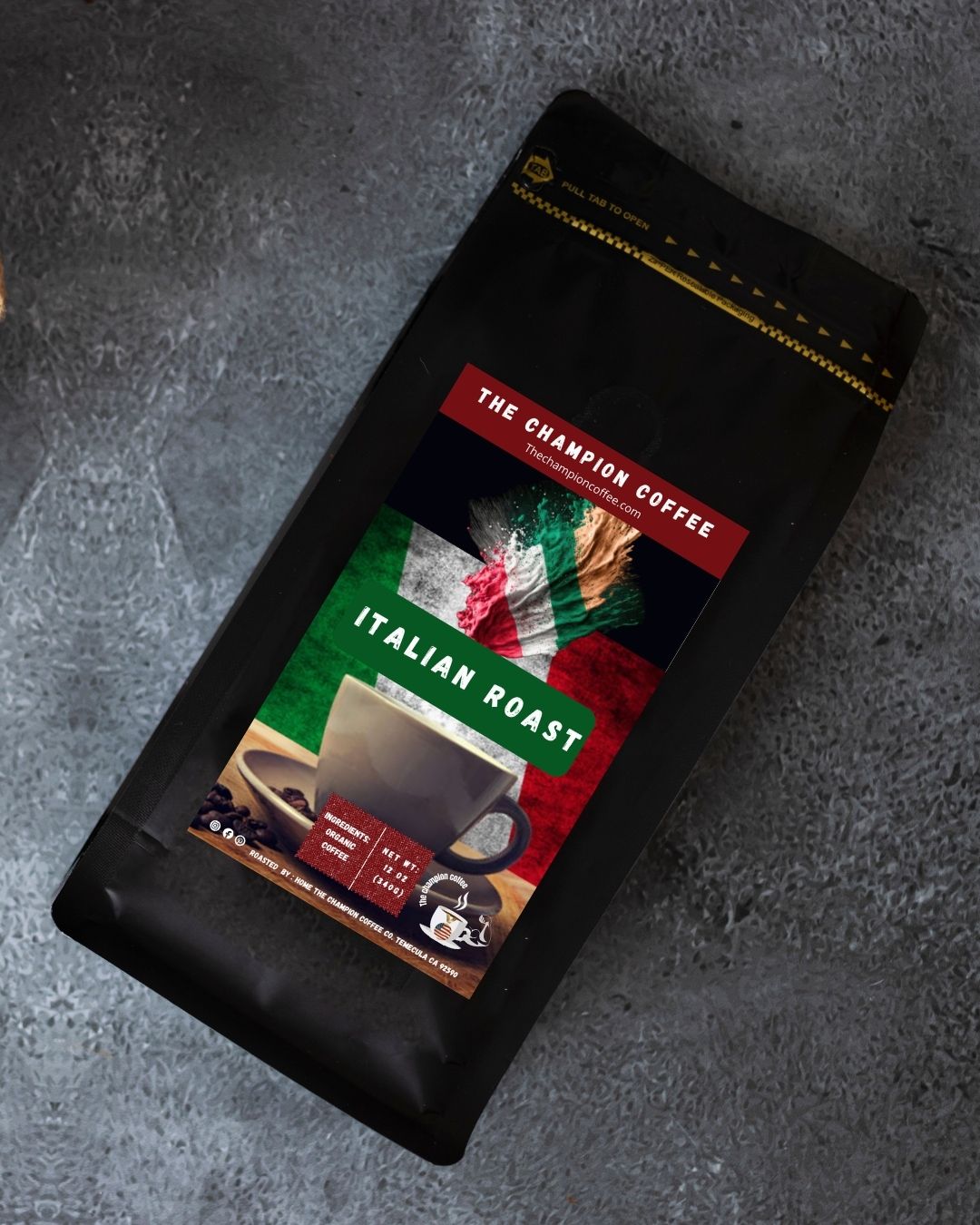 ITALIAN ROAST - ESPRESSO - The Champion Coffee